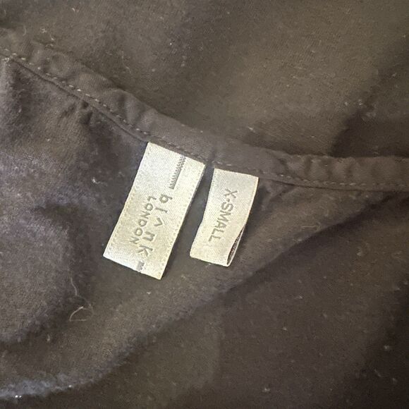 Anthropologie Bl^nk London Tank Top Size Extra Small Blue And Mustard - Picture 4 of 4